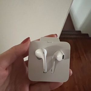 Apple brand lightning cable earphone